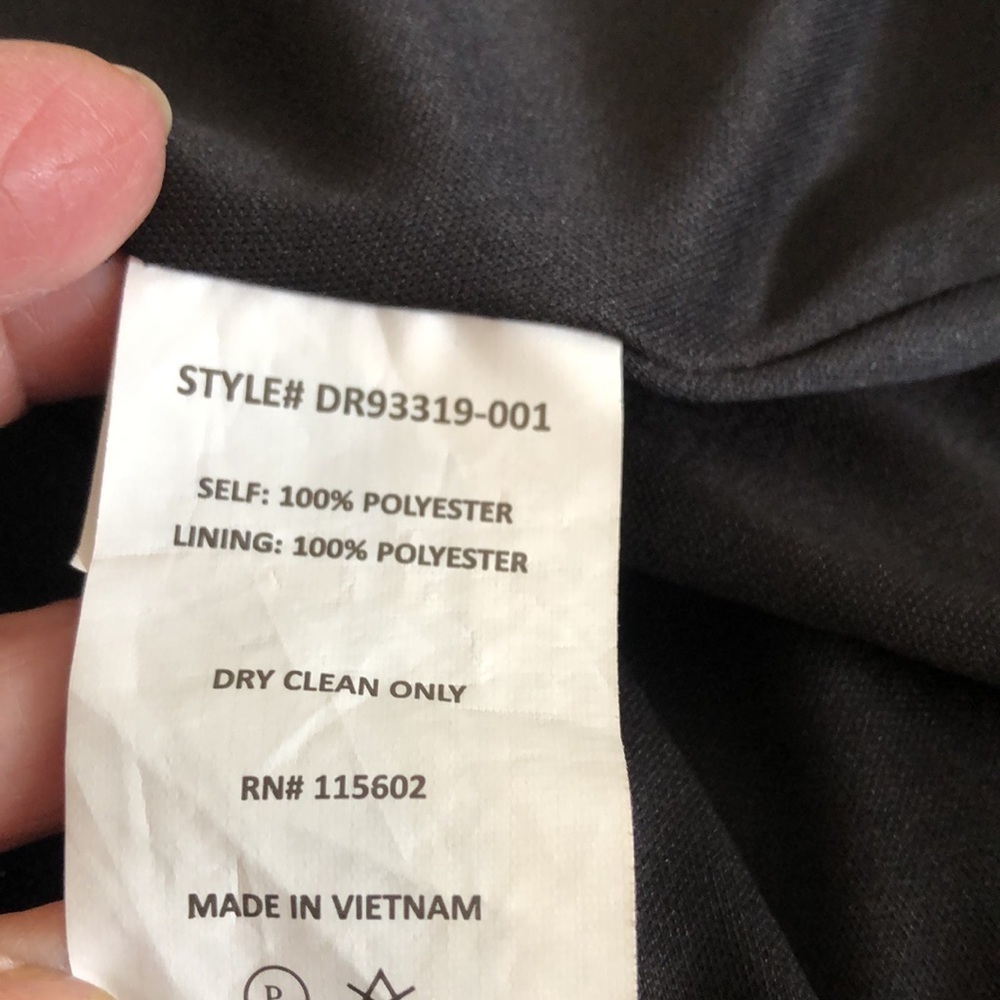 Lush dress sleeveless, crossover front and back - Picture 6 of 10